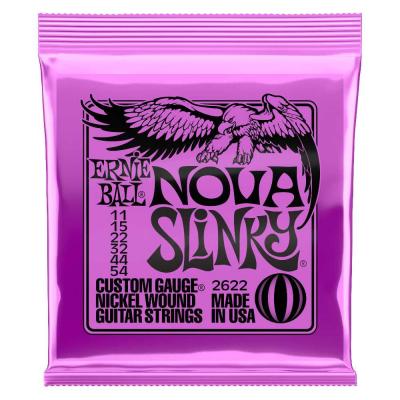 ERNIE BALL アニーボール 2622 NOVA Slinky w/ Wound G 3弦巻弦 Nickel Wound Electric Guitar Strings 11-54 Gauge エレキギター弦