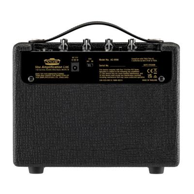 小型ギターアンプ VOX AC-MINI リバーブ搭載 アダプター付き ACミニ 10W出力 背面