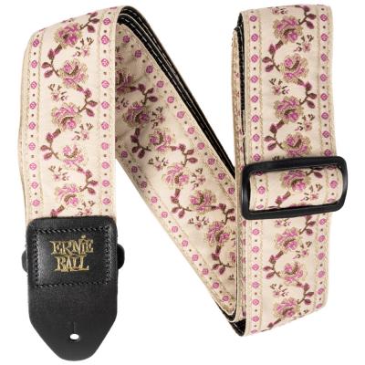 ERNIE BALL アーニーボール 5642 WINDING ROSE Classic Jacquard Strap ギターストラップ PO5642