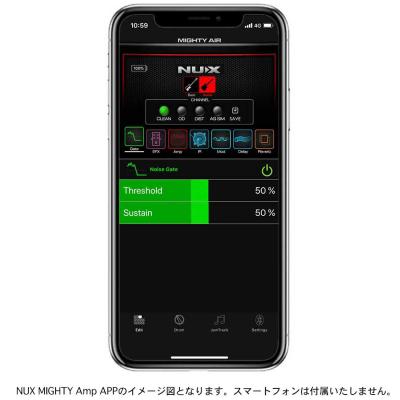【訳あり】 NUX ニューエックス Mighty Air ワイヤレス 小型ギターアンプ コンボ アウトレット アプリ