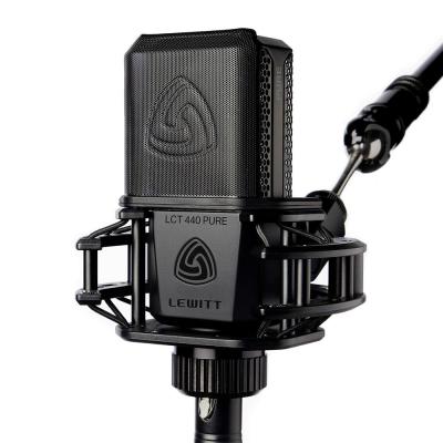 LEWITT ルーイット LCT 440 PURE Stereo Pair 単一指向性 コンデンサーマイク ステレオペア ポップフィルター装着時