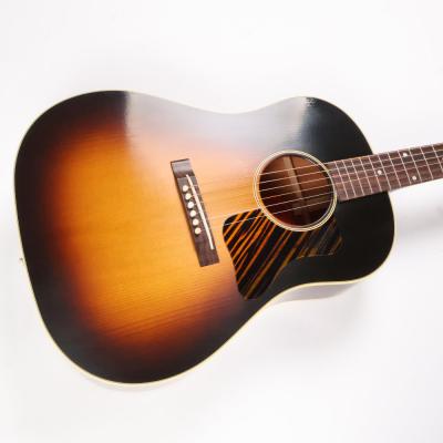 Gibson Custom Shop 1936 J-35 VOS Vintage Sunburst ギブソン カスタムショップ アコースティックギター ボディ画像