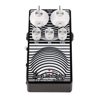 EarthQuaker Devices アースクエイカーデバイセス EQD Easy Listening Stereo アナログステレオプリアンプ キャビネットシミュレーター 正面