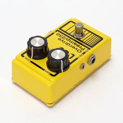 【中古】 DOD OVERDRIVE PREAMP 250 Reissue LEDなし 3.5mm DCジャック オーバードライブ ギターエフェクター 全体