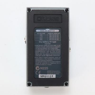 【中古】コーラスアンサンブル エフェクター BOSS CE-5 Chorus Ensemble ギターエフェクター 裏面