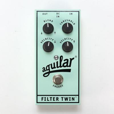 【中古】 エフェクター AGUILAR FILTER TWIN ベース用 エンベローブフィルター アギュラー フィルターツイン オートワウ 正面