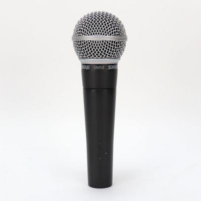 【中古】 マイク ダイナミックマイク SHURE SM58SE スイッチ付き シュアー 58 ゴッパ シュア 正面