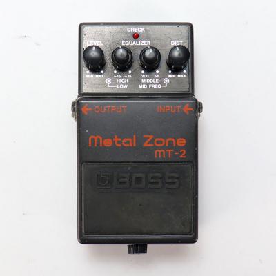 【中古】メタルゾーン エフェクター BOSS MT-2 Metal Zone ボス ギターエフェクター