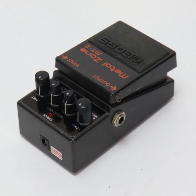 【中古】メタルゾーン エフェクター BOSS MT-2 Metal Zone ボス ギターエフェクター 全体