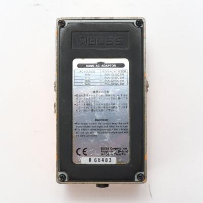 【中古】 ターボディストーション エフェクター BOSS DS-2 Turbo Distortion ギターエフェクター 裏面