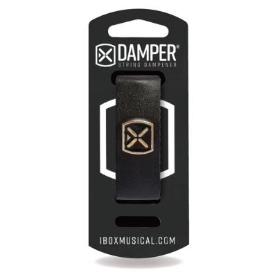 IBOX Musical アイボックスミュージカル STRING DAMPPER DSXL02 BLACK LEATHER EXTRA LARGE FRETWRAP ブラック フレットラップ