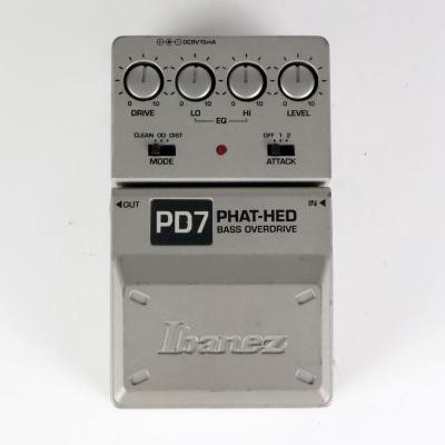 【中古】 ベースオーバードライブ Ibanez PD7 PHAT-HED BASS OVERDRIVE ベースエフェクター