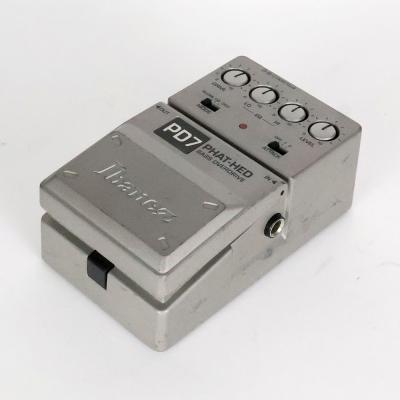 【中古】 ベースオーバードライブ Ibanez PD7 PHAT-HED BASS OVERDRIVE ベースエフェクター 全体