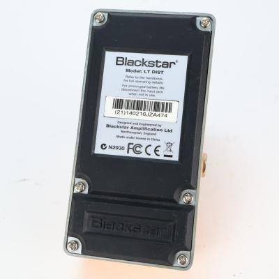 【中古】 ディストーション エフェクター BLACKSTAR LT DIST ギターエフェクター 本体画像 裏