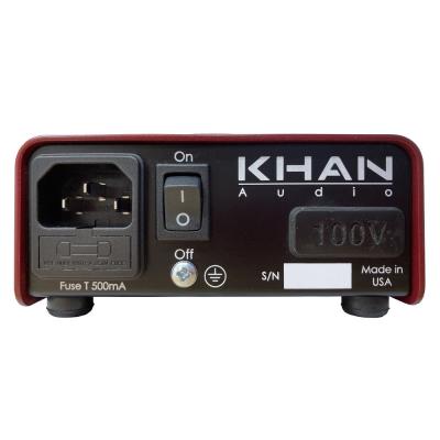 KHAN AUDIO カーンオーディオ VTDI RED 真空管搭載 ベース 楽器用DI 本体画像 裏