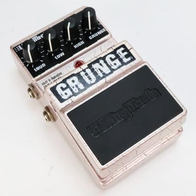 【中古】 DigiTech デジテック GRUNGE ディストーション ギターエフェクター 本体画像 斜め 2