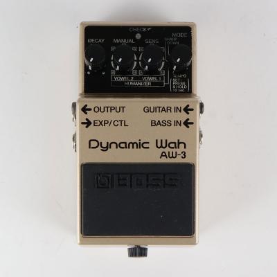 【中古】ダイナミックワウ エフェクター BOSS AW-3 Dynamic Wah ボス オートワウ ギターエフェクター ベースエフェクター