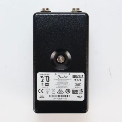 【中古】 Fender フェンダー Godzilla Distortion ディストーション ギターエフェクター ゴジラ 裏面