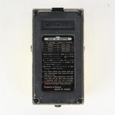 【中古】 スーパーオーバードライブ エフェクター BOSS SD-1 Super Over Drive Made in Japan ギターエフェクター 裏面