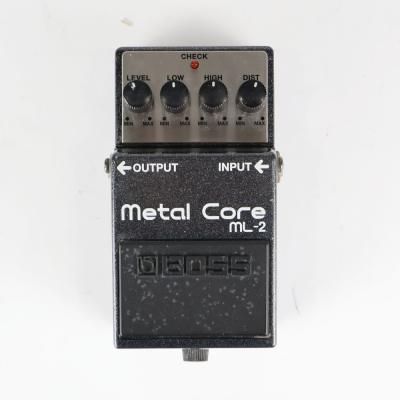 【中古】メタルコア エフェクター BOSS ML-2 Metal Core ハイゲイン ディストーション エフェクター