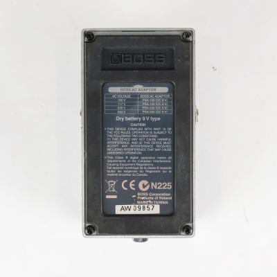 【中古】メタルコア エフェクター BOSS ML-2 Metal Core ハイゲイン ディストーション エフェクター 裏面