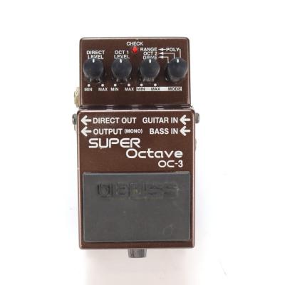 【中古】 スーパーオクターブ エフェクター BOSS OC-3 Super Octave ボス ギターエフェクター オクターバー