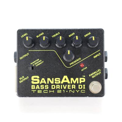 【中古】サンズアンプ ベースドライバーDI TECH21 SansAmp BASS DRIVER DI 旧仕様 前期型 ベース用DI プリアンプ ダイレクトボックス