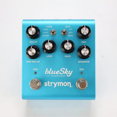 【中古】 strymon blueSky V2 リバーブ ギターエフェクター ストライモン ブルースカイ SHIMMERノブ付き 第二世代