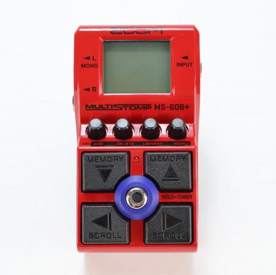 【中古】 ZOOM ズーム MS-60B+ MultiStomp ベース マルチエフェクター ペダル