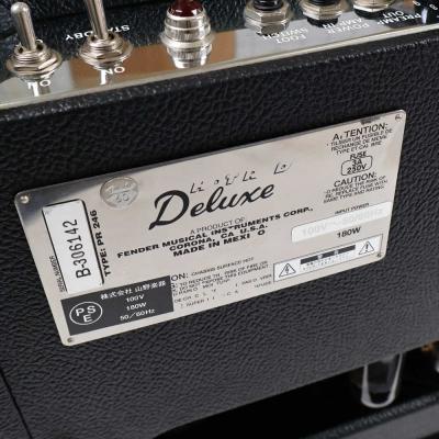 【中古】 ギターアンプ Fender Hot Rod Deluxe BK 100V仕様 フェンダー ホットロッドデラックス 真空管アンプ キャスター装着改造あり シリアル