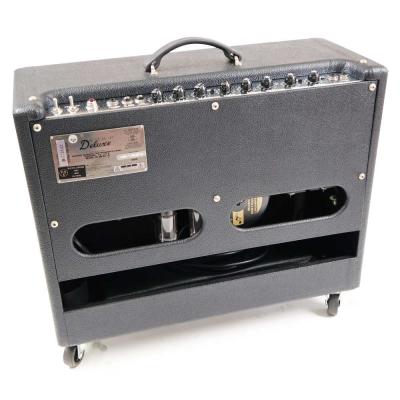 【中古】 ギターアンプ Fender Hot Rod Deluxe BK 100V仕様 フェンダー ホットロッドデラックス 真空管アンプ キャスター装着改造あり 本体画像 裏
