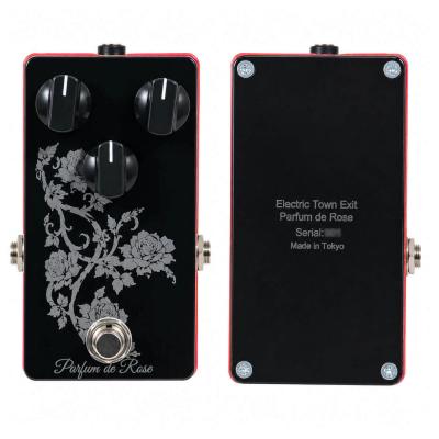 Electric Town Exit エレクトリックタウンエグジット Parfum de Rose HIZAKI SIGNATURE MODEL オーバードライブ ギターエフェクター トップボトム画像