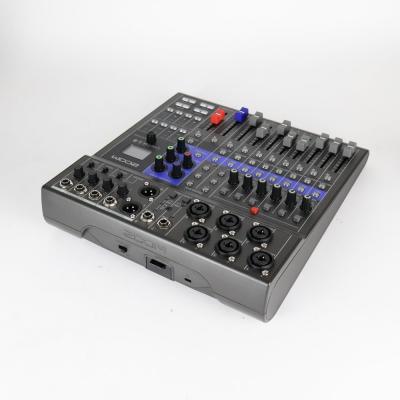 【中古】 ライブミキサー&レコーダー ズーム ZOOM LIVETRAK L-8 8チャンネル 側面