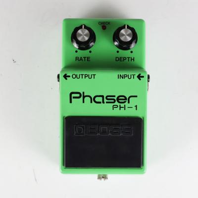【中古】フェイザー エフェクター BOSS PH-1 Phaser 銀ネジ 点滅型LED Made in Japan ギターエフェクター