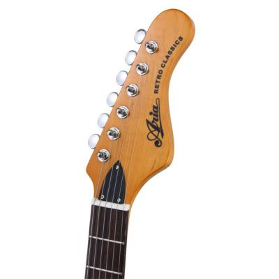 【訳あり】 ARIA RETRO-1532J 3TS エレキギター アウトレット ヘッド画像