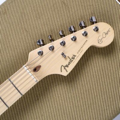 【中古】 エレキギター Fender Eric Clapton Stratocaster Maple Fingerboard Torino Red 2002年製 Noiselessピックアップ搭載 フェンダー エリック・クラプトンモデル ストラトキャスター ヘッド