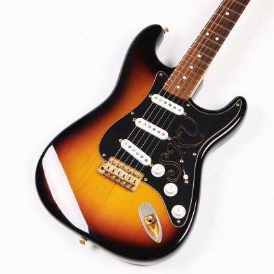 【中古】 エレキギター Fender Stevie Ray Vaughan Stratocaster Pau Ferro Fingerboard 3-Color Sunburst 2006年製 フェンダー スティーヴィー・レイヴォーン ストラトキャスター パーフェロー指板 ボディトップ