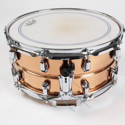 【中古】 スネアドラム ヤマハ YAMAHA SD6465 COPPER 14x6.5 日本製 Made in Japan 側面