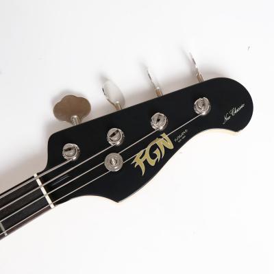 【中古】 FUJIGEN フジゲン FGN Neo Classic KNJB10RBD Matte Black 2019年製 ジャズベースタイプ マッチングヘッド エレキベース ヘッド