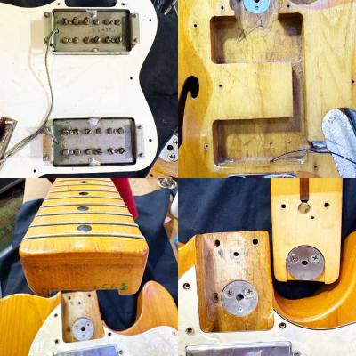 【中古】Fender Telecaster Thinline 1976年製 フェンダー テレキャスター シンライン エレキギター 内部 2