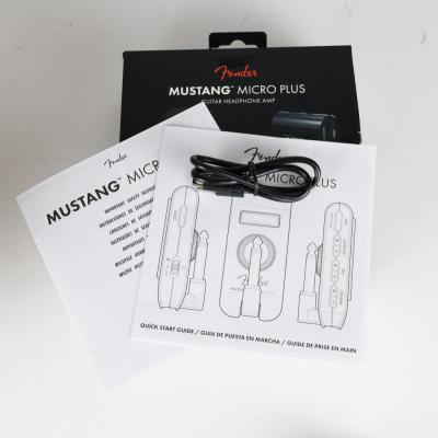 【中古】 Fender フェンダー Mustang Micro Plus ヘッドホンアンプ ギターアンプ ベースアンプ 付属品