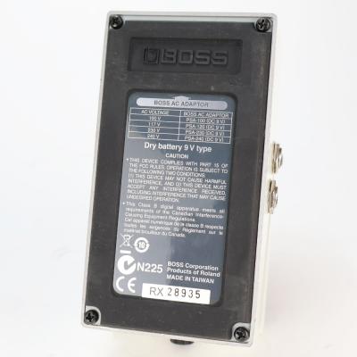【中古】 クロマチックチューナー エフェクター BOSS TU-2 Chromatic Tuner ペダルチューナー 本体画像 裏
