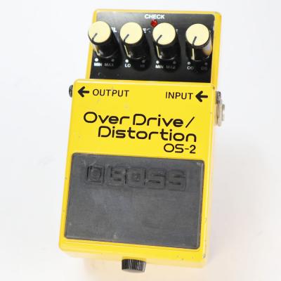 【中古】オーバードライブ ディストーション エフェクター BOSS OS-2 OverDrive Distortion ギターエフェクター