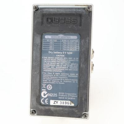 【中古】 クロマチックチューナー エフェクター BOSS TU-2 Chromatic Tuner ペダルチューナー 本体画像 裏