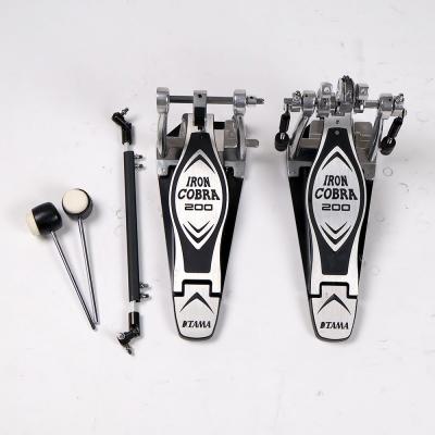 【中古】 ドラムツインペダル タマ TAMA HP200PTW Iron Cobra 200 Twin Pedal Power Glide アイアンコブラ
