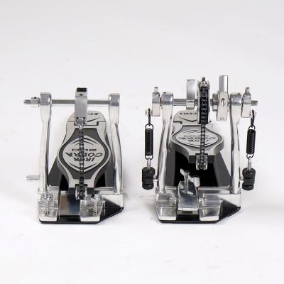 【中古】 ドラムツインペダル タマ TAMA HP200PTW Iron Cobra 200 Twin Pedal Power Glide アイアンコブラ つま先側