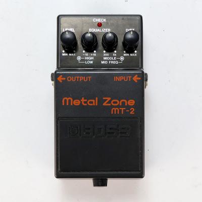 【中古】メタルゾーン エフェクター BOSS MT-2 Metal Zone ボス ギターエフェクター