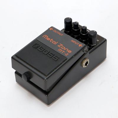 【中古】メタルゾーン エフェクター BOSS MT-2 Metal Zone ボス ギターエフェクター 全体