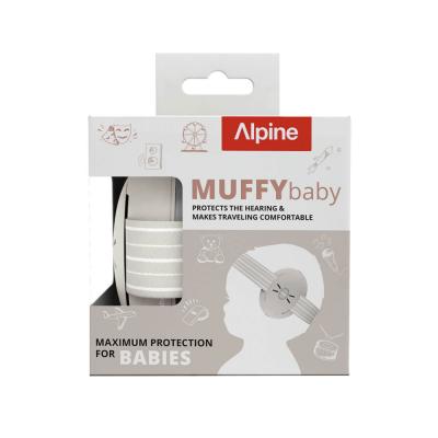 ALPINE HEARING PROTECTION MUFFY BABY CLASSIC SAND ソフトイヤーマフ パッケージ