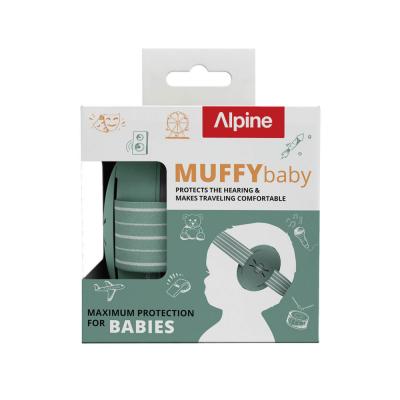 ALPINE HEARING PROTECTION MUFFY BABY CLASSIC SAGE ソフトイヤーマフ パッケージ